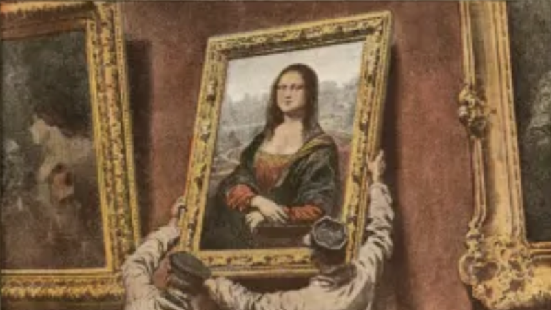 Krádež Mony Lisy v Louvru za bílého dne. Internacionální ostuda, posmíval se i český tisk