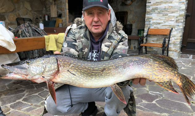 Moje životní štika má 107 cm a chytil jsem ji letos v červenci na Orlíku