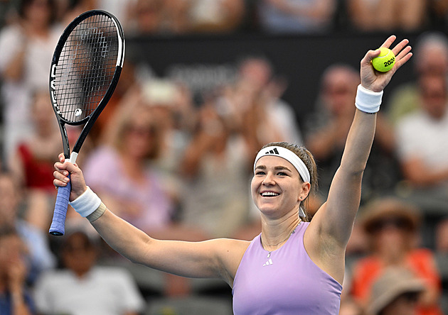 Muchová si v Brisbane zahraje semifinále, čeká ji světová jednička Sabalenková