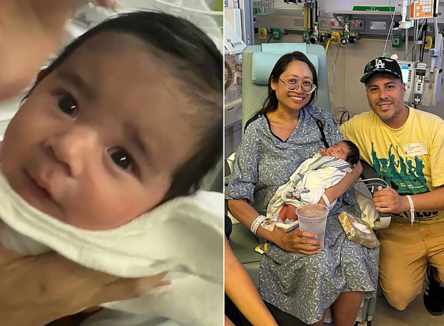 Ženě měli odstranit obří tumor, za ním se překvapivě skrývalo miminko