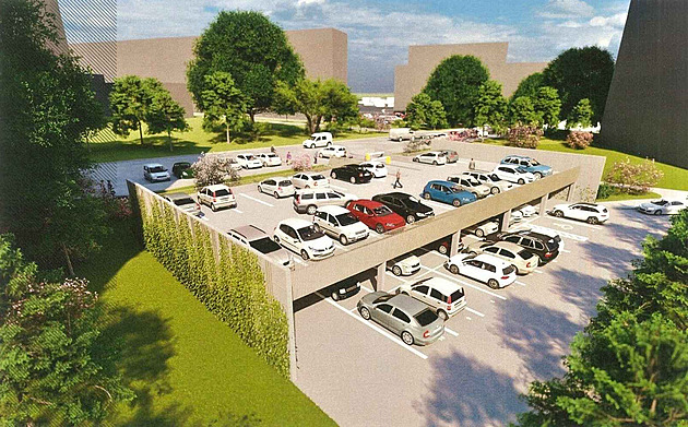 Písek se chce pustit do stavby parkovacího domu pro 200 aut, další tři plánuje