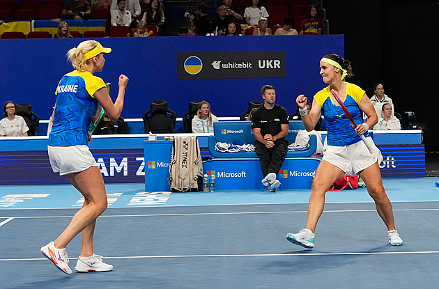 Ukrajinky i Italky zvládly čtyřhru, v Billie Jean King Cupu si zopakují semifinále